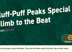 Super Mario Bros. Wonder: Special World - Fluff-Puff Peaks Special Climb To The Beat