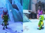 Yooka-Replaylee Side-By-Side Graphics Comparison (Original & Remaster)