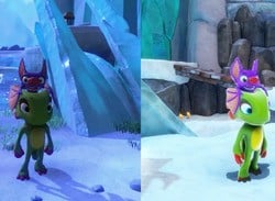 Yooka-Replaylee Side-By-Side Graphics Comparison (Original & Remaster)