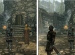 Skyrim Switch 2 Update 1.2 - Side-By-Side Comparison (Visuals Vs Performance Mode)