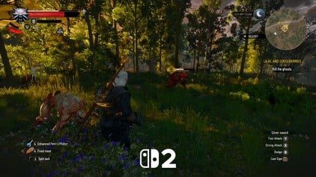 The Witcher 3 - Switch 1 vs 2
