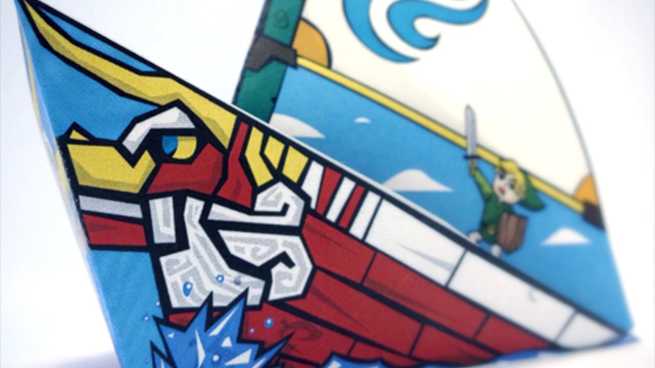 We Love This Origami Wind Waker Boat Nintendo Life