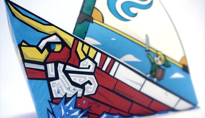 We Love This Origami Wind Waker Boat