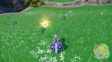 All Wild Tera Pokémon Locations > The Teal Mask DLC - Kitakami Region > Wistful Fields Wild Tera Pokémon > Wild Tera Yanma - 1 of 2