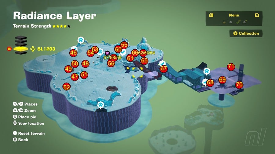 Radiance Layer Banandium Gems SL1203 Map