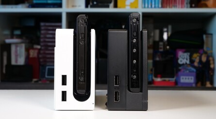 The dock is hiding a wide range of differences, some of which are purely cosmetic. The LAN port will come in handy, though. A recent teardown suggests the dock is capable of 4K 60fps, too.