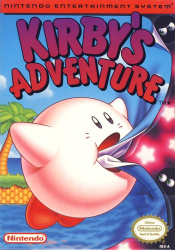 Kirby's Adventure Cover