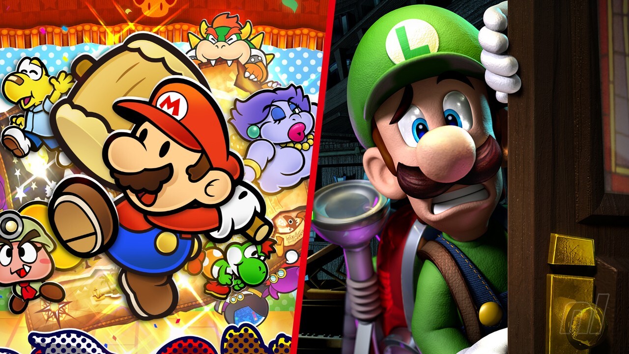 Paper Mario: The Thousand-Year Door And Luigi's Mansion 2 HD Paper Mario: The Thousand-Year Door And Luigi's Mansion 2 HD