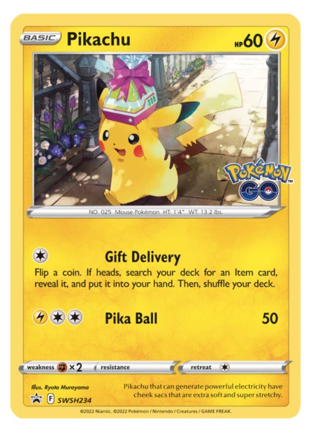 Pokemon GO Pikachu Present