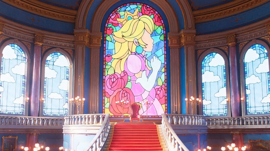 Peach's Castle Super Mario Movie