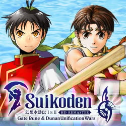 Suikoden I&II HD Remaster for Nintendo Switch 2 Gate Rune and Dunan Unification Wars Cover
