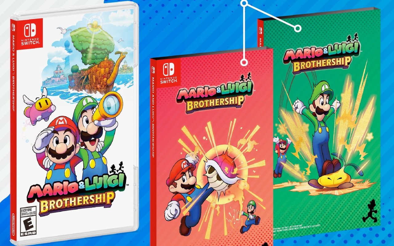 Mario & Luigi: Brothership Free Slipcover Pre-Order Bonus Revealed