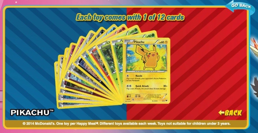 Pokemon Maccas Promotion 2