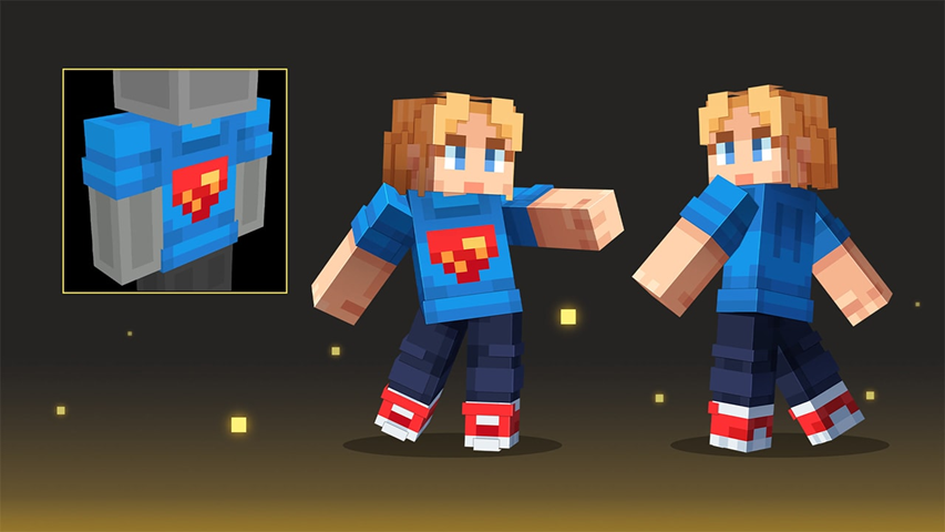 Superman x Minecraft