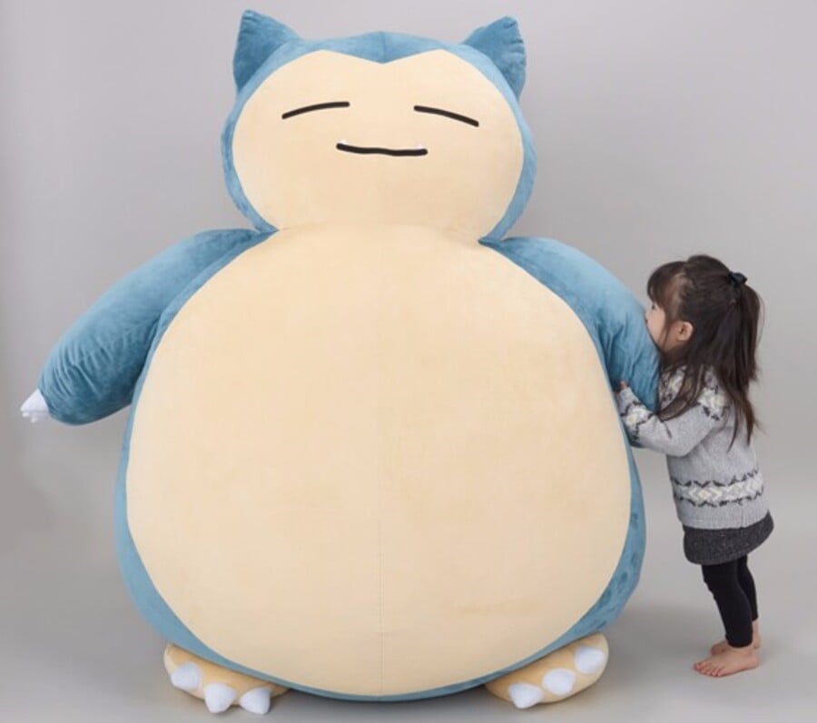 large snorlax plush