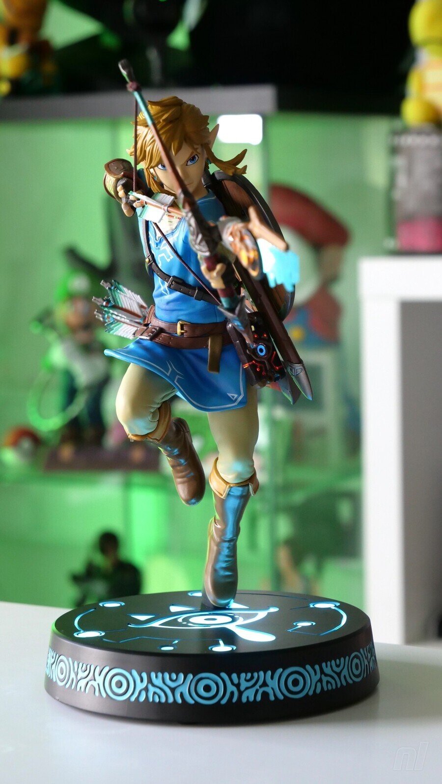 The Legend of Zelda Breath of the Wild Link 4 Action Figure with