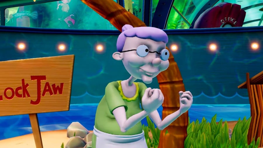 Nickelodeon All-Star Brawl 2 - Grandma Gertie