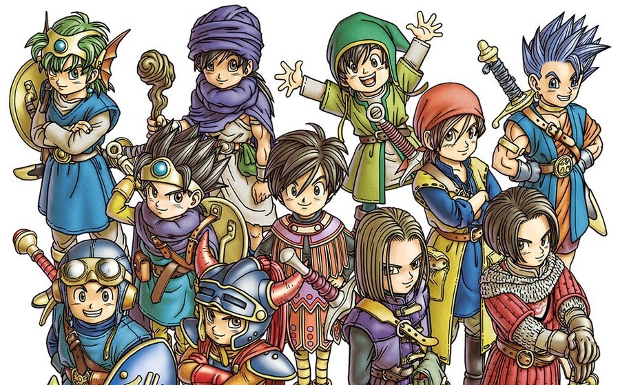 Dragon Quest-Protagonisten