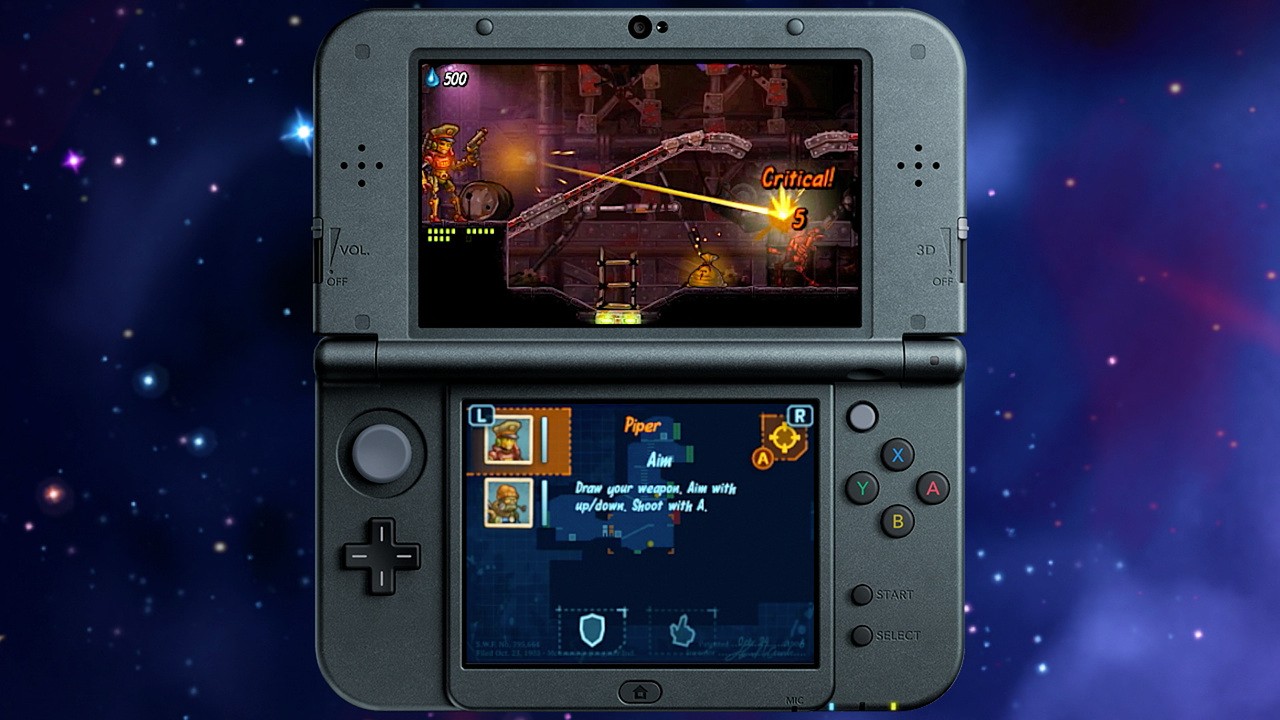 視頻：圖像和表格會談Gamescom並在3DS上展示Steamworld Heist