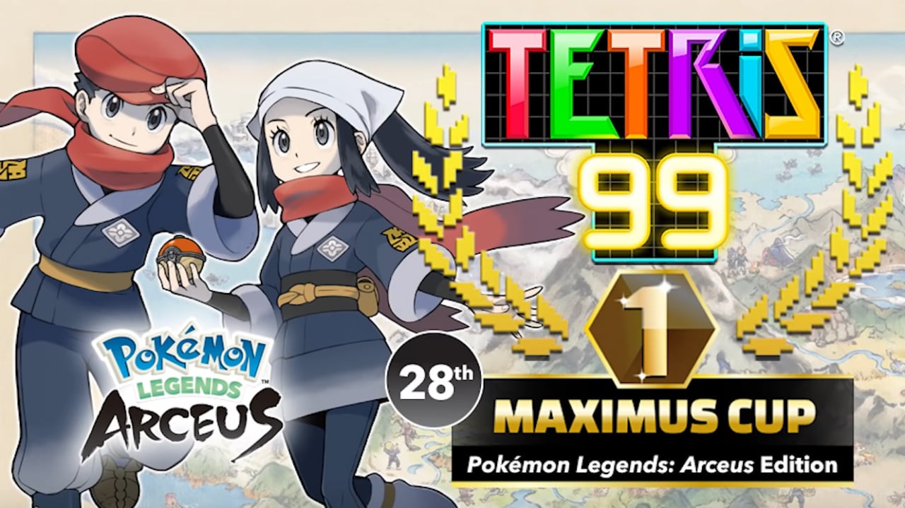 Tetris 99 S Pokemon Legends Arceus Crossover Event Is Now Live Nintendo Life