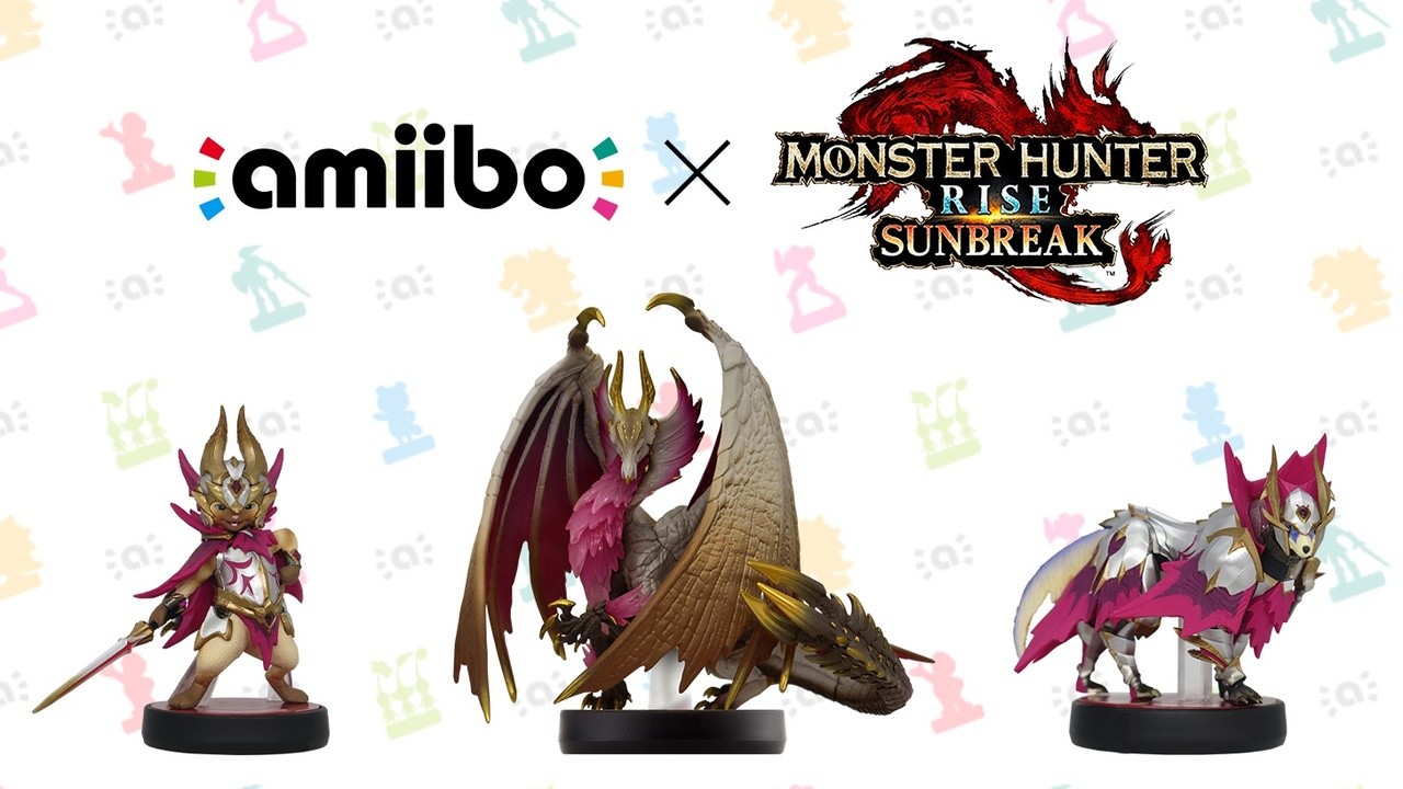 Los amiibo de Monster Hunter Rise: Sunbreak llegan a GameStop (EE. UU.)