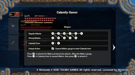 Calamity Ganon Weapons