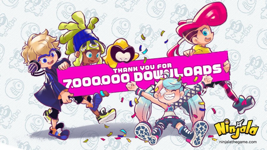 Ninjala 7 Million Downloads