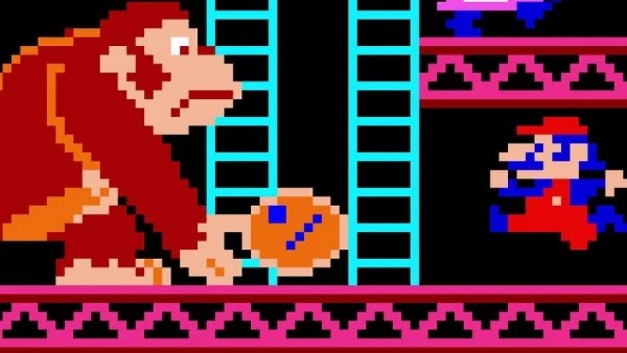 Nintendo's Donkey Kong was created to repurpose unsold cabinets of which previous arcade title?