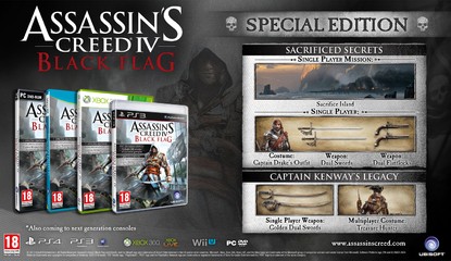 Ubisoft Reveals Assassin's Creed IV Black Flag Special Editions And First Gameplay Trailer