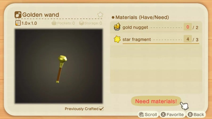 Golden Wand