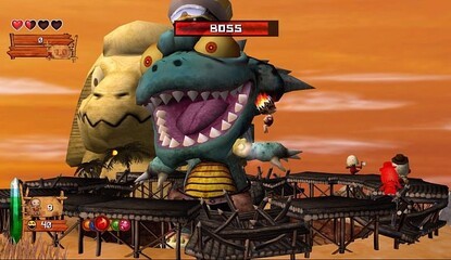 Check Out This Footage Of Lost WiiWare Title Bonk: Brink Of Extinction