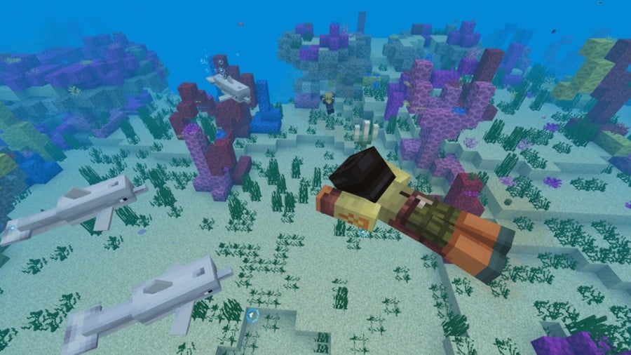 Mojang Details Phase One Features Of Update Aquatic For Minecraft Nintendo Life