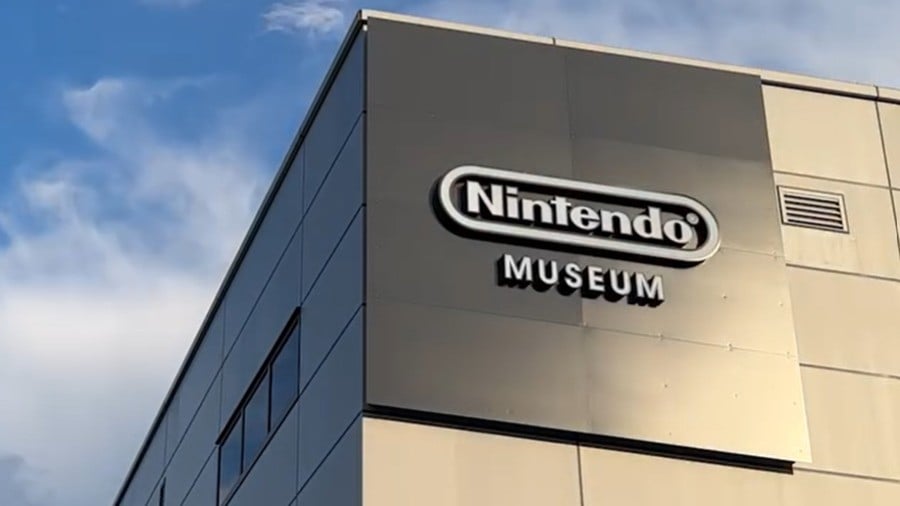 Beschilderung des Nintendo-Museums