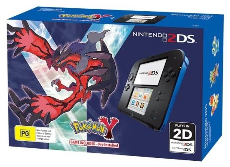 Pokemon x and clearance y console