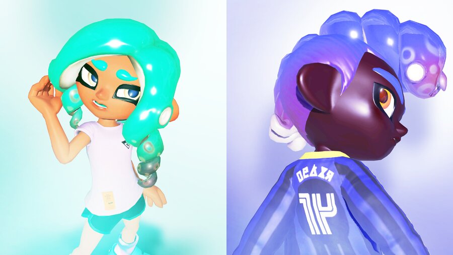 splatoon 3 Hair