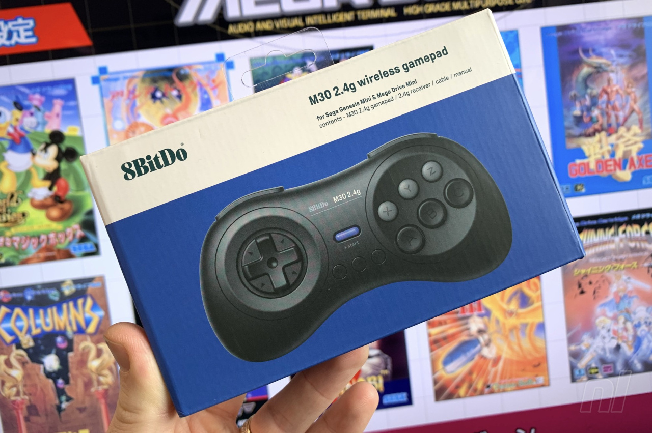 8Bitdo M30 2.4G Wireless Gamepad For Sega Genesis Mini and Mega Drive Mini