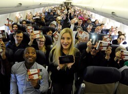 Nintendo Gives Away 3DS Consoles On Plane To Promote Super Mario Maker