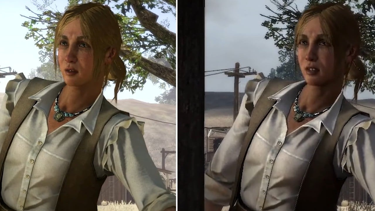 Red Dead Redemption Remastered vs Original Xbox One Enhanced Early  Graphics Comparison 