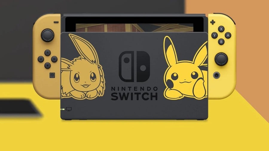 Pokémon Let's Go Pikachu and Eevee Switch