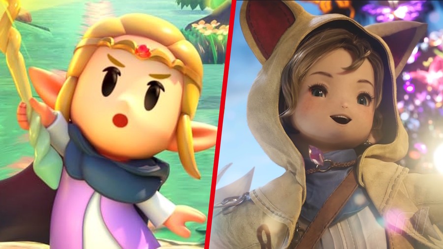 Zelda: Echoes of Wisdom and Final Fantasy XIV Dawntrail Krile