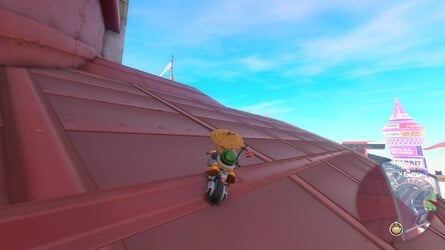 Peach Stadium Free Roam Mirror Mode Unlock Mario Kart World