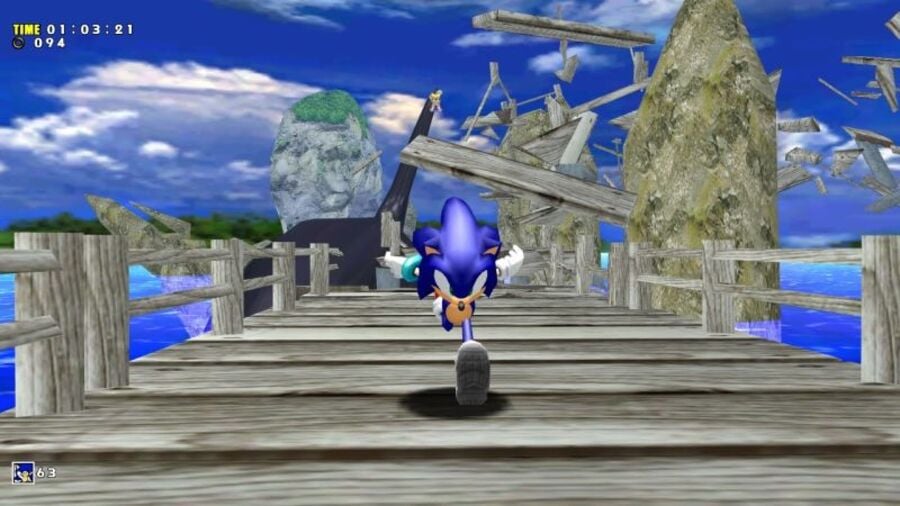 Dreamcast - Sonic Adventure - Super Sonic - The Models Resource