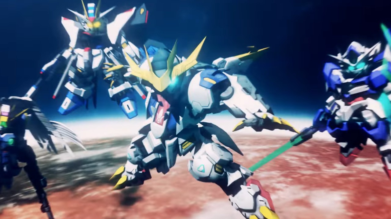Bandai Namco Announces Platinum Edition of SD Gundam G-Generation Crossbeams for Switch