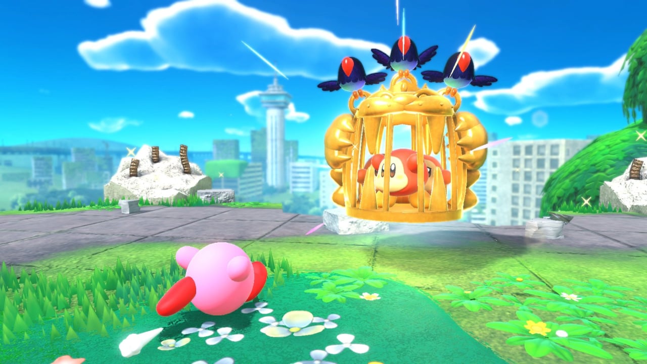 Kirby and the Forgotten Land 'Mouthful Mode' trailer, screenshots - Gematsu