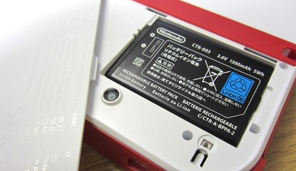 We Opened Up The Nintendo 2DS And Found A 1300mAh Battery Inside