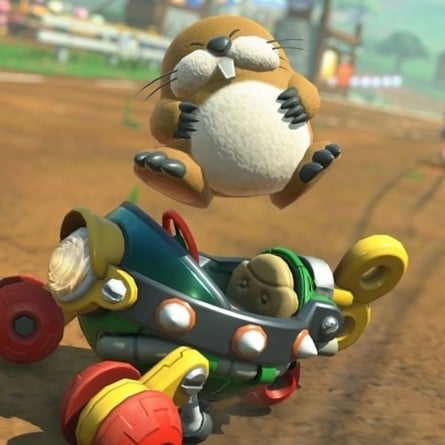 Mario Kart World - Monty Mole