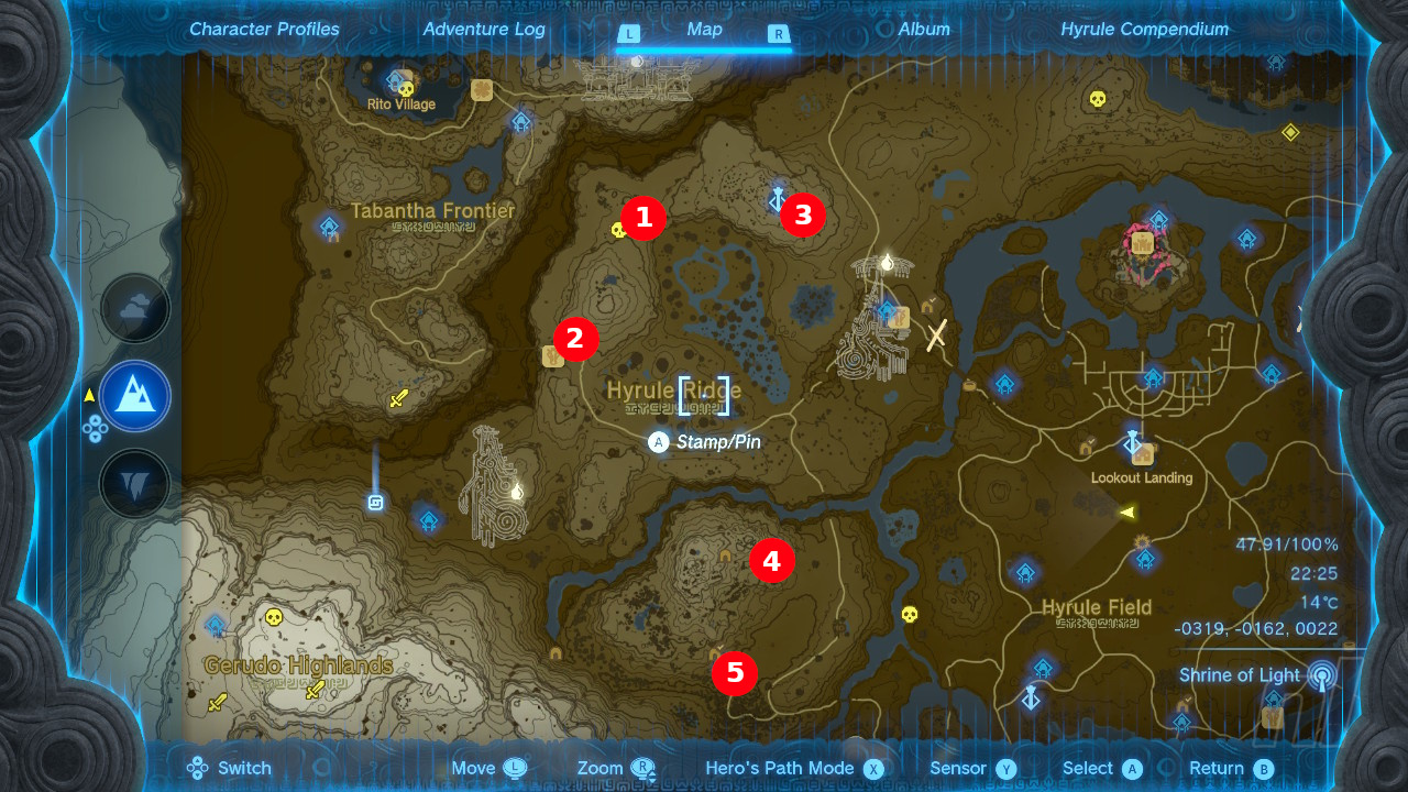 Shrine map and locations for Zelda: Tears of the Kingdom - Polygon in 2023