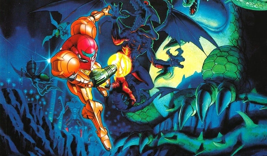Super Metroid Cover Art