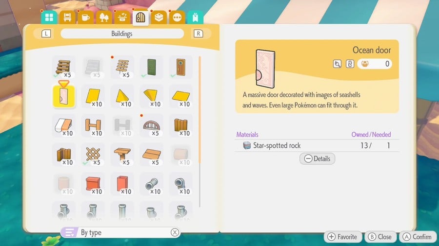 How To Get Ocean Doors and Seashell Fencing In Pokémon Pokopia