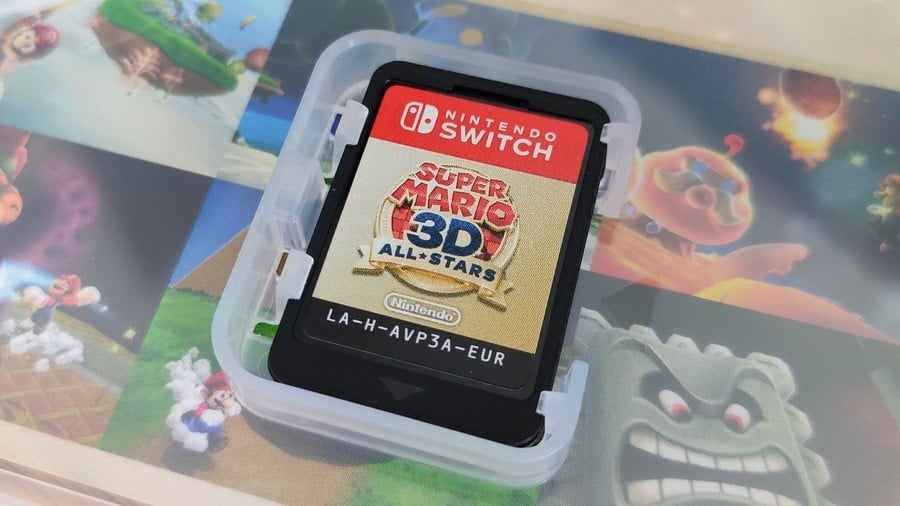Super Mario 3D All-Stars Cart - Cropped